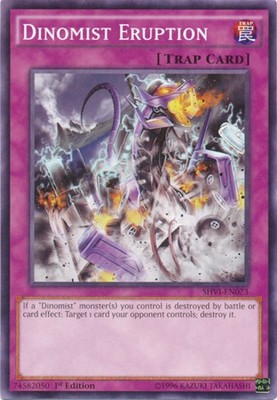 Dinomist Eruption - SHVI-EN073 - Common - 1st Edition - Moderately Played