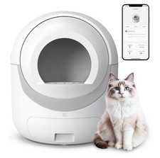 Large Automatic Smart Cat Litter Box Self-Cleaning Robot Odor Removal WiFi APP