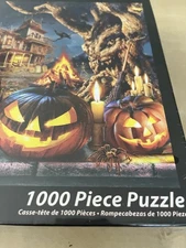 Halloween Haunted House Nightmare  1000 Pc Puzzle USA Sealed New F14