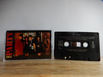 THE PARTY S/T KASSETTE MC TAPE DOLBY HX-Pro 1990 HOLLYWOOD RECORDS EURO DANCE