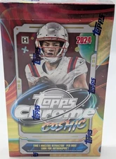 2024 Topps Chrome Cosmic Football Hobby Box Sealed Jayden Daniels Caleb Williams