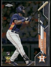 YORDAN ALVAREZ 2020 Topps Chrome Rookie Debut RC Astros U-53 Rookie Card (B)