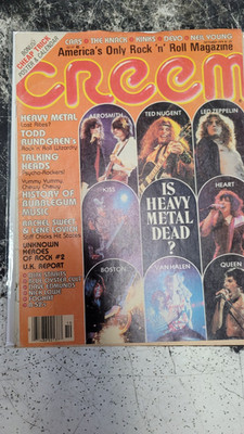 Creem Magazine October 1979 Kiss Aerosmith Queen Led Zeppelin Boston