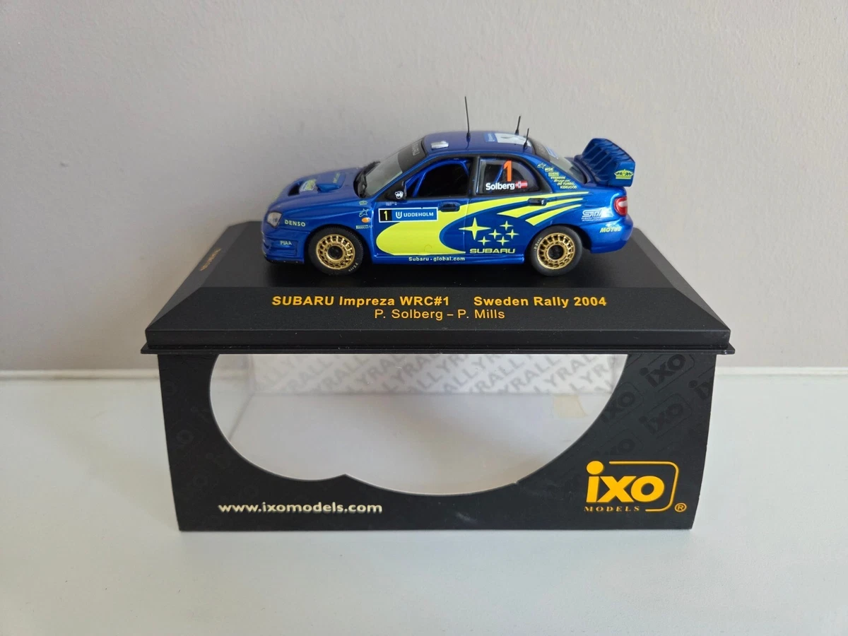 Peugeot 307 WRC Rallye Peugeot 307 WRC M.Gronholm - T.Rautiainen - Winner Rallye Finlande 2004 1/43 - Ixo Modèle Métal Collection Rallye
