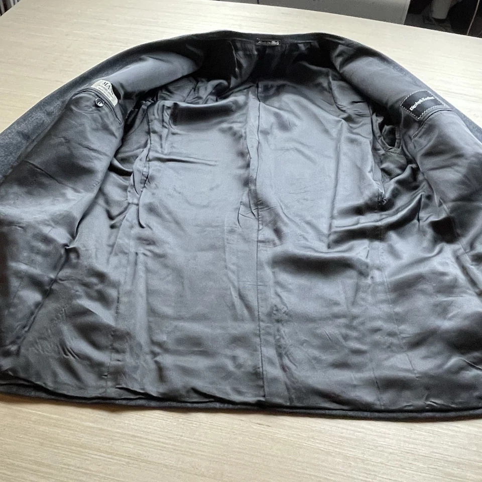 Blazer Mani by Giorgio Armani Vintage Años 90 Hombre’s 42 Sal Pimienta Hecho en Italia Chaqueta Foto 2 de 4