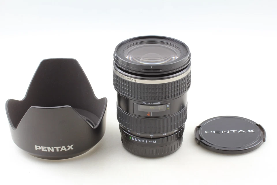 [N MINT w/ Hood] SMC Pentax FA 45-85mm f/4.5 Zoom Lens For 645 N NII From JAPAN - Image 3 of 4