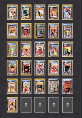 Ewoks #10, Heathcliff #12 25th Anniversary Frame CGC 9.8 (26 Book Lot) HTF Set!!