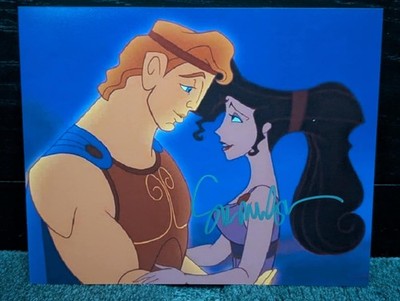 Susan Egan signiertes Megara Hercules 8x10 Foto