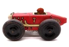 Vintage Marx No 7 Tin Litho Wind Up Boat Tail Racer Indy Race Car 1930s