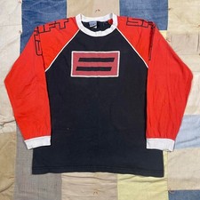 Vtg 90s Y2K Shift Motocross Moto Cotton Jersey USA Made Mx Mens Large