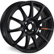Alufelgen ARCASTING EXCALIBUR 17" 7J 4x108 ET 40 63.4 NERO CORSE MATT BLACK