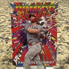 2025 Paul Goldschmidt Topps Series 1 Celebration Power Players #PP-20 Cardinals