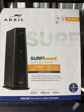 ARRIS SURFboard  SBG8300 Wi-Fi Cable Modem    -Open Box