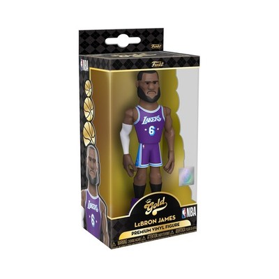 Funko Gold 5'' NBA: Lakers - Lebron James - (City) - 1/6 Quote Für Se (US IMPORT)