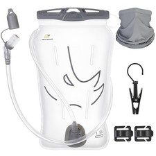 Water Bladder 1.5L-2 Liter, BPA -Free Hydration Bladder for Hiking Backpack, ...