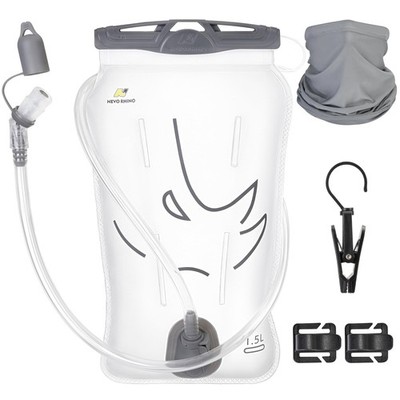 Water Bladder 1.5L-2 Liter, BPA -Free Hydration Bladder for Hiking Backpack, ...