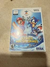 Mario & Sonic Olympic Winter Games Wii CIB Complete w/ Manual Tested Works