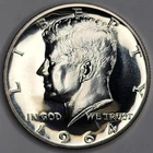1964 Proof Kennedy Half Dollar 90% Silver