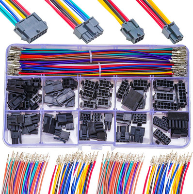 Micro-Fit 3.0Mm Pitch Connector with Premium 22AWG Pre-Crimped Cables,Compatible