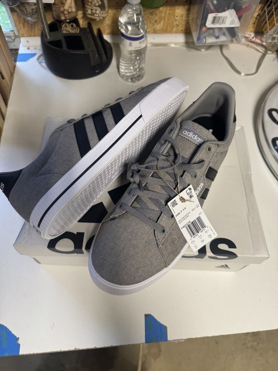 adidas Daily 3.0 Men's Skate Shoes Dove Grey/Core Black/Cloud