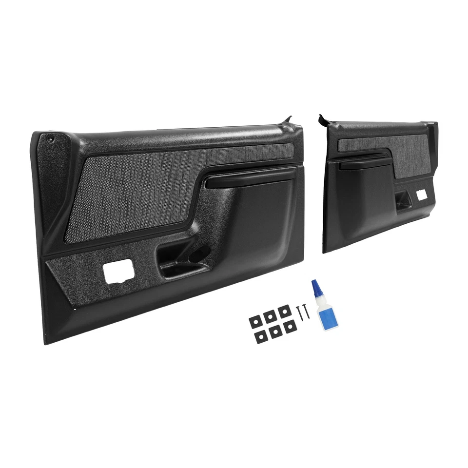 Inner Door Panels For 87-91 Ford F150 F250 F350 Bronco Driver & Passenger Side Foto 2 de 4