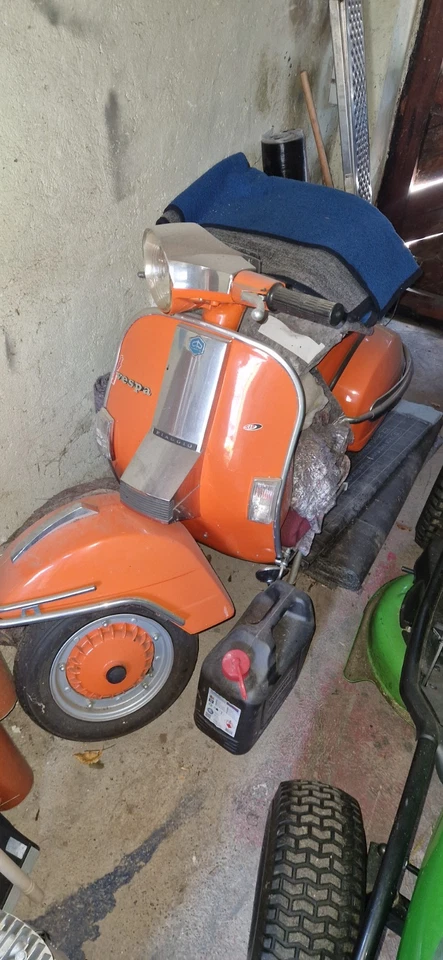 knallige Orange Vespa P150X mit 177ccm Rennzylinder  BJ 1981 fahrbereit - Bild 1 von 1