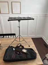 Ludwig M651 Xylophone Bell Set With Vic Firth M14 Mallets  Case