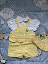 Sesame Street Vintage Y2K 6/9m Baby Outfit 2pc Set