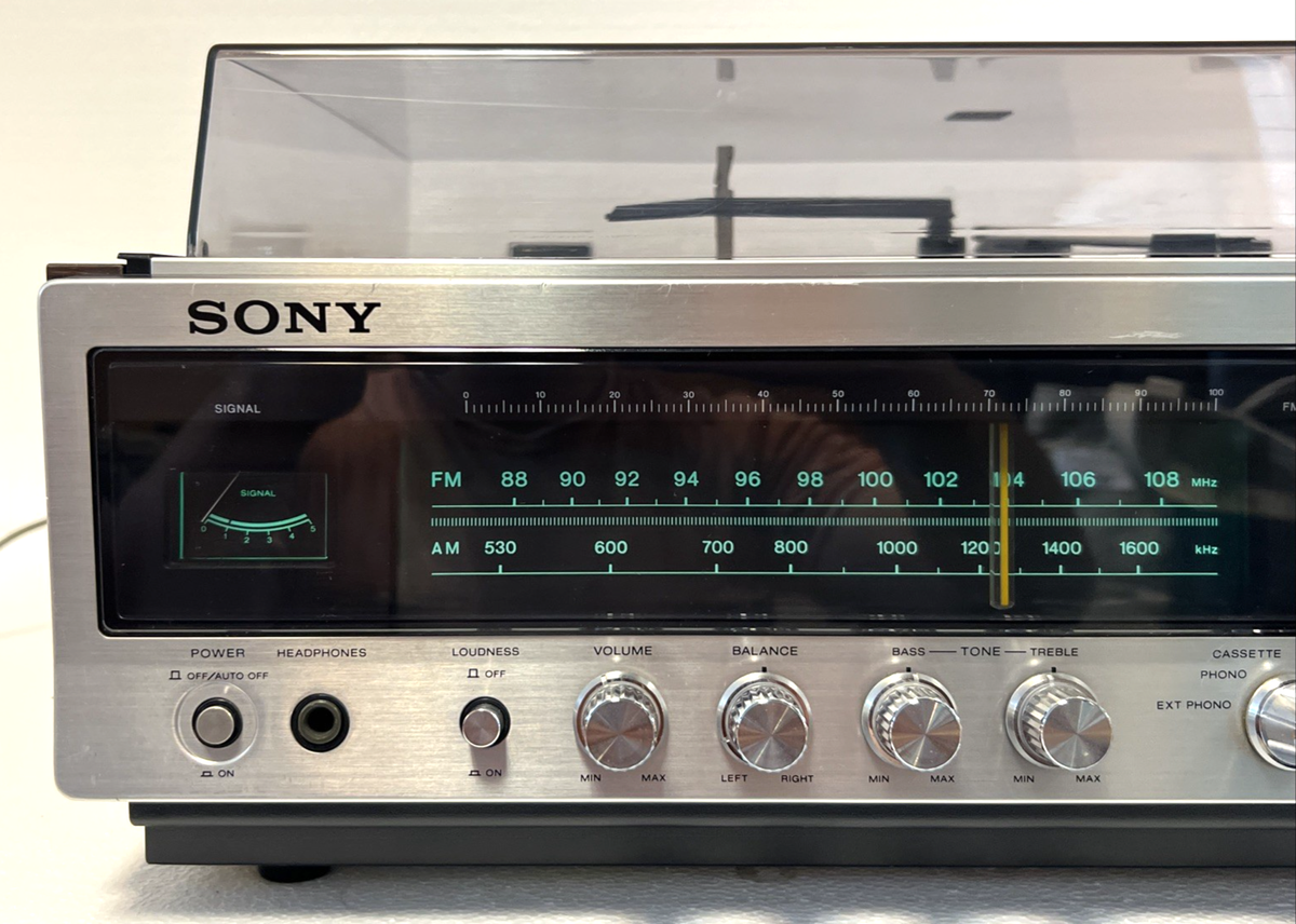 Sony Stereo Music System HMK-419 AM FM Cassette Turntable | eBay
