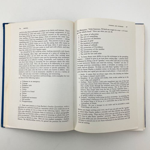 The Would Be Writer Third Edition Clinton Burhans Hardcover Book 1971 - Picture 13 of 23