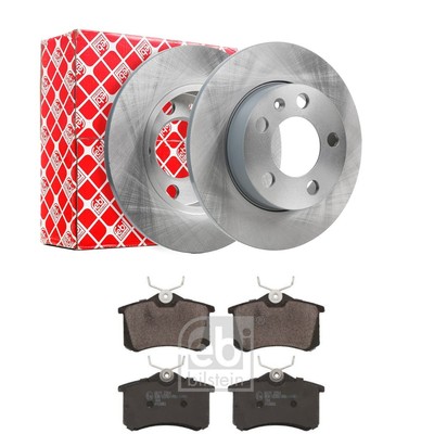 FEBI Bremsenset Hinten für VW Golf IV Schrägheck (1J1) POLO (9N) POLO (AW1, BZ1)