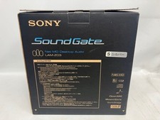 NEW IN BOX UNUSED SONY LAM-Z03 NET MD Desktop Audio System Silver FREE SHIPPING