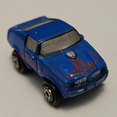 Micro Machines Pontiac Trans Am '73 Firebird Blue Ultra Rare Farbvariante