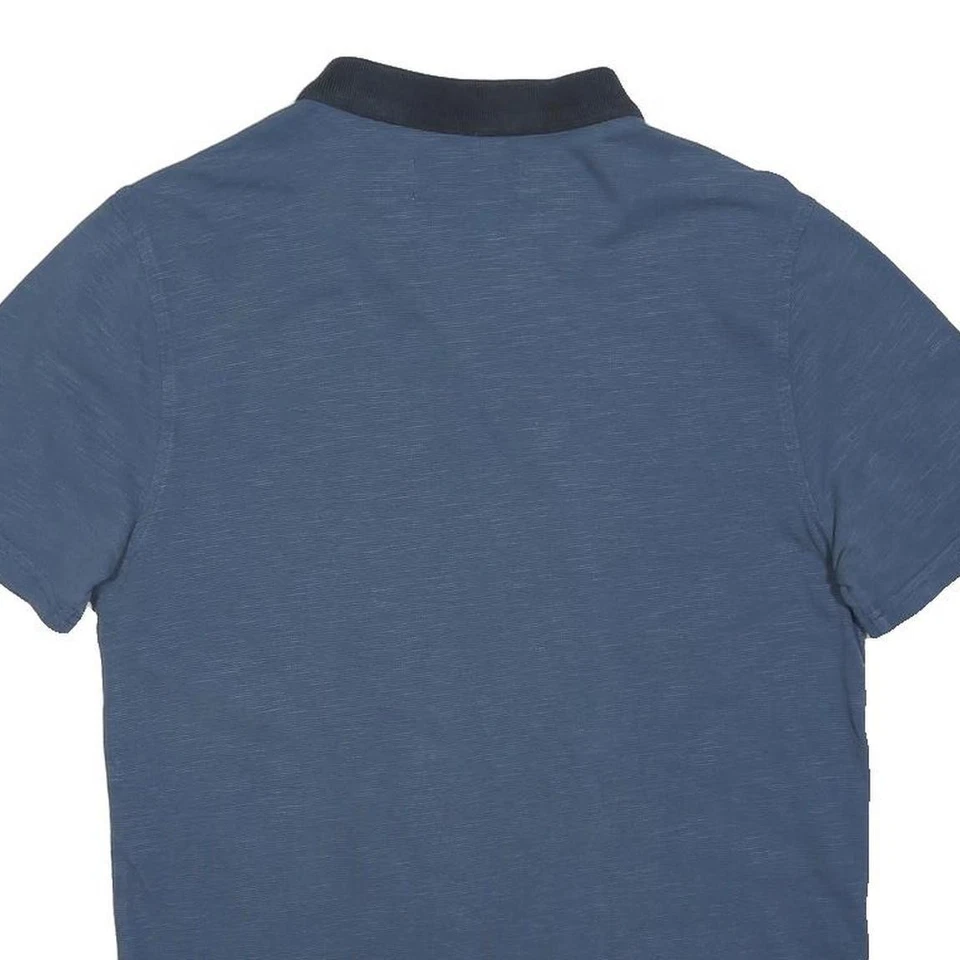 ORIGINAL PENGUIN Polo Uni Bleu Marine Manches Courtes M Coton Mixte - Photo 4/4