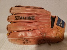SPALDING BASEBALL GLOVE 42-425 Series 120 Top-Grain Leather Crescent Web RHT
