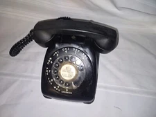 Vintage Telephone Automatic Electric AE Rotary Phone Desk Top Phone 