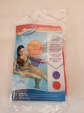 Swimways Noodle Sling Red Mesh Flexible Pool Floating Seat Summer New