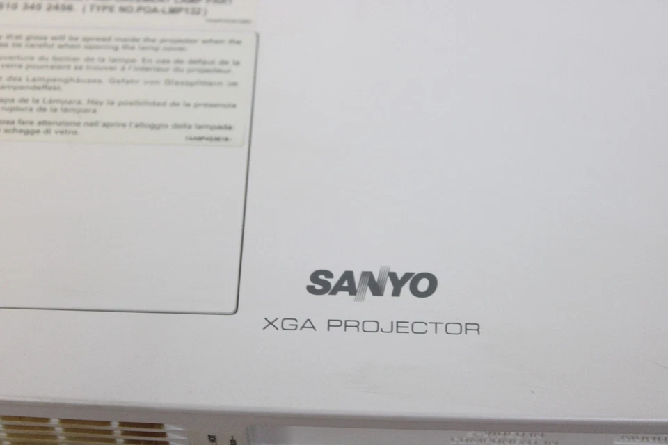 Sanyo Model PLC-XW300 XGA Conference Room Projector School Easy Setup Business - Image 3 of 4