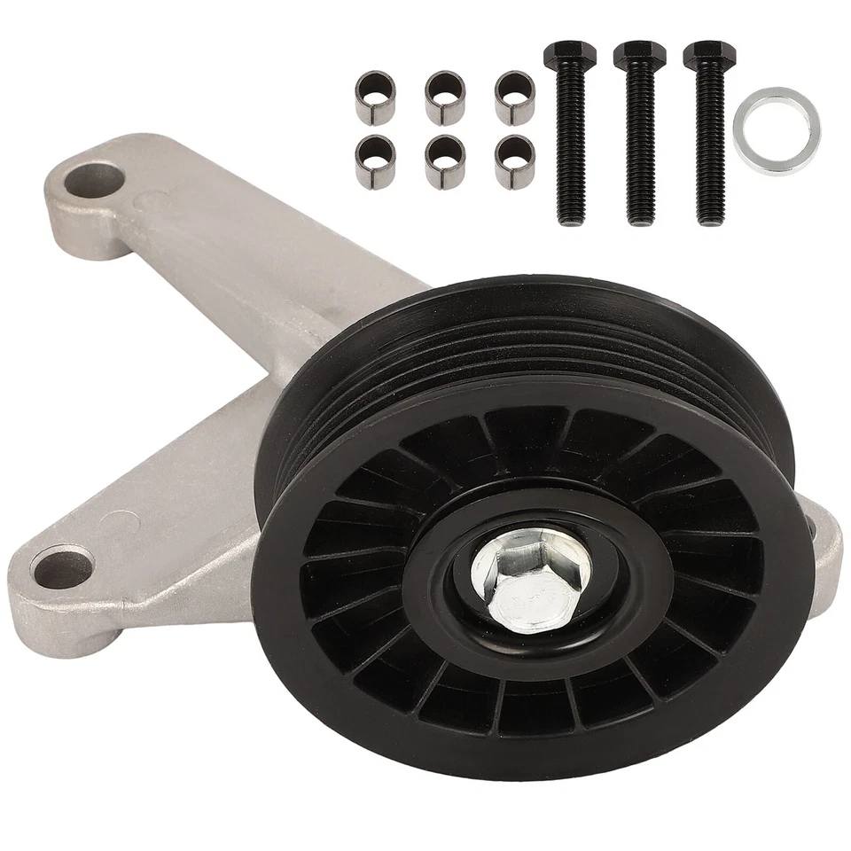 Polea de eliminación de derivación de compresor de aire acondicionado nueva para Chevrolet GMC C1500 C2500 Workhorse Foto 3 de 4