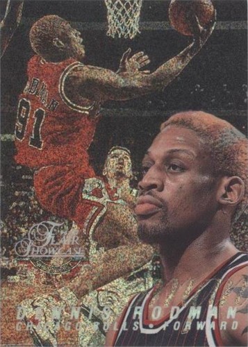 1996-97 Topps DENNIS RODMAN #176 NBA at 50 Foil 💎 DSG 9 Mint | eBay