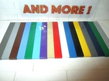 Lego - Tile Plate Plaque Lisse 1x8 4162 - Choose Color & Quantity