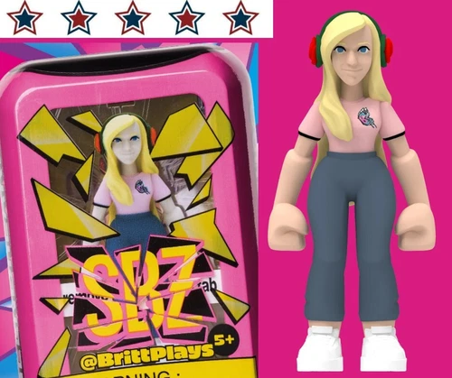 ScreenBreakZ Gamerz Collectible Figures, BrittPlays - Picture 1 of 15
