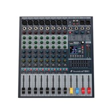EX8 8-Ch Portable Audio Mixer Bluetooth USB Reverberation Professional Mixer