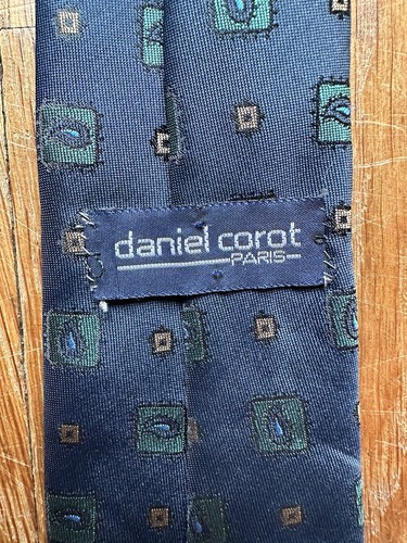 Daniel Corot Paris Cravate fine Largeur 7 cm - Bild 6 von 6