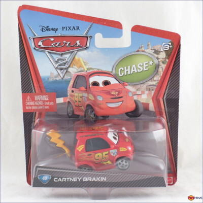 Disney Pixar Cars 2 Cartney Brakin #40 Chase by Mattel 2012 | eBay