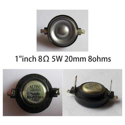 2pcs For Altec 1"inch 20mm 8ohms 8Ω 5W Tweeter Speaker Loudspeaker