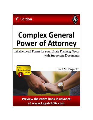 Complex General Power of Attorney - Full Version - Paperback