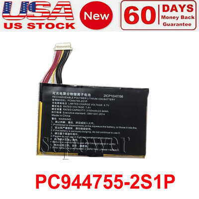 New PC944755-2S laptop battery for Topdon ArtiDiag800 BT AD800BT 7.6V 4 cell