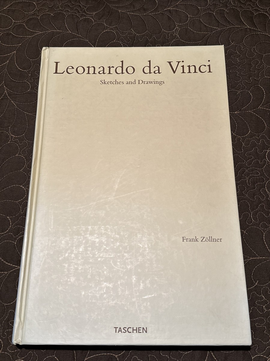 Leonardo da Vinci Sketches and Drawings, Hardcover, 1st Edition