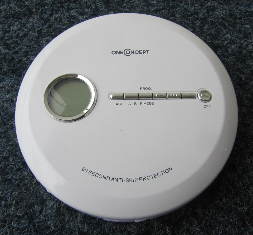 tragbarer CD-Player - Discman - One Concept CDC-100MP3 - sehr guter Zustand